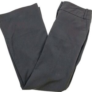 The Limited Drew Fit Pants Pinstriped Straight Trouser Dress Womens Sz 4